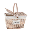 Paniere Rettangolari Home in Vimini Larghezza 40 cm