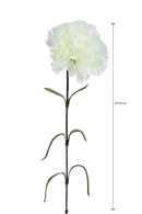 Set 12 Fiori Artificiali di Garofano 59 cm