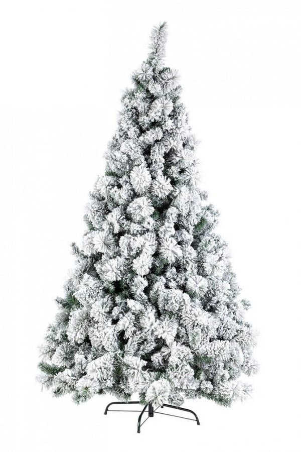 prezzo Albero di Natale Artificiale Innevato Verde Varie Misure