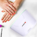 Mini Asciugaunghie a Batteria Compatto Asciugatura Rapida Ventilazione Unghie Alpina