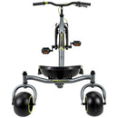 Green Machine Drift Trike Triciclo Go Kart a Pedalata Muscolare Perno Basculante 