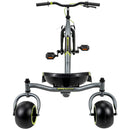 Green Machine Drift Trike Triciclo Go Kart a Pedalata Muscolare Perno Basculante 