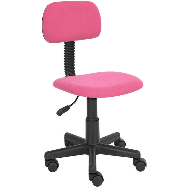 prezzo Sedia Poltrona Operativa con 5 ruote Ufficio Cameretta Stanzetta in Tessuto Rosa