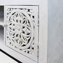 Mobile TV Clifford 130x40x55 h cm in Legno Marrone