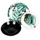 Servizio Piatti 18 Pezzi in Porcellana e Gres VdE Tivoli 1996 Samana