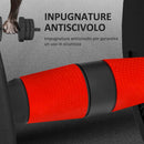 Set 2 Manubri Convertibili in Bilanciere 12 Dischi 20Kg in Acciaio e Plastica Nero      