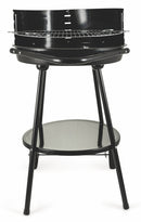 Barbecue a Carbone Carbonella Tondo Ø50 cm con Ruote Soriani Sun-day Nero