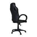 Sedia da Gaming Ergonomica 59x110/120x65 cm in Similpelle Nero