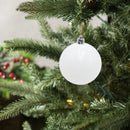 Set 24 Palle di Natale Ø7 cm Bianche per Alberi