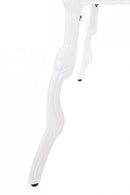 Tavolo Victoria Bianco D80 in Alluminio