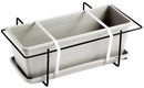 Vaso 40x17x14,5 cm in Polipropilene con Supporto Kit Cassetta Mare 40 Corda