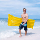 Materassino Gonfiabile da Mare Spiaggia 183x69 cm Trasparente Giallo 44013/G Bestway
