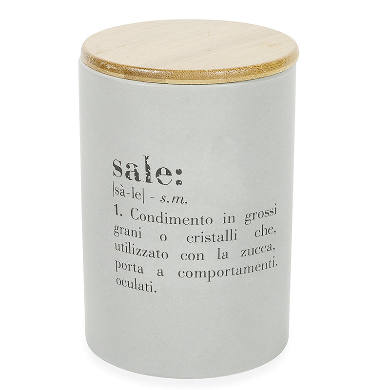 Set 3 Barattoli Sale Zucchero e Caffè 750 ml in Ceramica VdE Tivoli 1996 