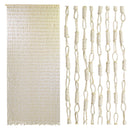 Tenda a Fili per Porta Antimosche 140x240 cm in Paper Crema