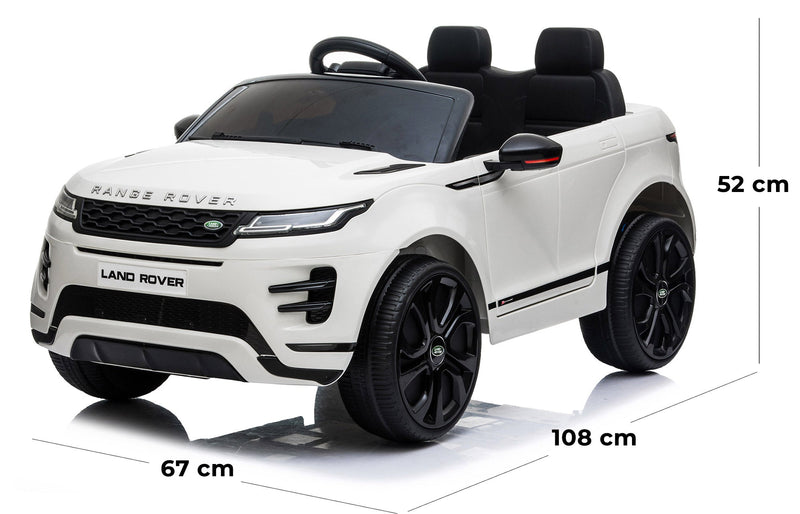 Macchina Elettrica per Bambini 12V con Licenza Land Rover Evoque