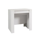 Consolle Allungabile 78,5x54/252x78 cm Baku bianca
