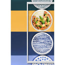 Set 4 Piatti Pizza Ø33x2 cm  in Porcellana VdE Tivoli 1996 Marea 