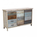 Mobile Harry 140x40x82 h cm in Legno Multicolor