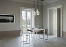 Tavolo Allungabile 90-180x90x78/80 cm Romagna Librox Bianco Frassino