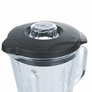 Frullatore Elettrico 500W Bicchiere 1,5 Litri 2 Velocità Kooper Nero