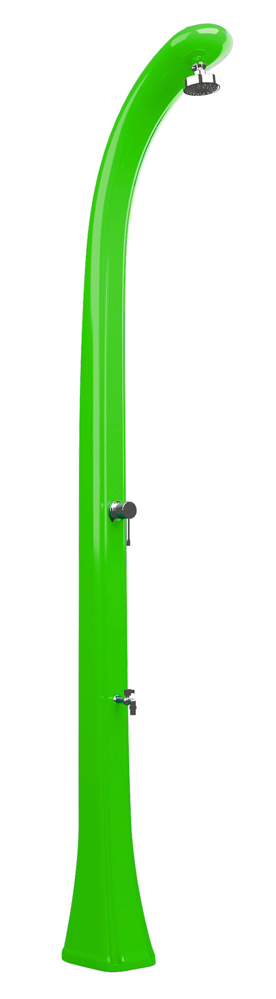 prezzo Doccia Solare da Esterno Giardino 20L Miscelatore e Lavapiedi Arkema Happy One Verde Chiaro