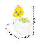 Vasino Educativo per Bambini 26x41x45 cm con Suono Sciacquone WC Pulcino 