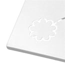 Set da Giardino Pieghevole in Ferro con Tavolo e 2 Sedie Taddei Bistro Bianco