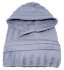Accappatoio in Spugna 100% Cotone Sally Lines Denim Blue