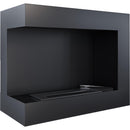 Camino a Bioetanolo da Incasso 60x48 cm Flig Tampa Nero Angolo a Sinistra