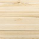 Letto per Orto Rialzato con Fondo Aperto e 2 Sezioni Separate 244x61,5x27 cm in Legno di Abete Naturale