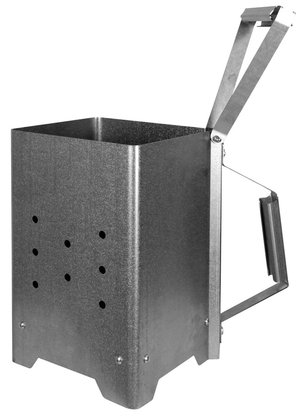 Ciminiera Accendi Carbonella in Ferro Alluminato Lisa Luxury Nerone prezzo