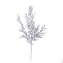 Set 12 Rami Spoglio con Neve 89 cm Grigio/Marrone