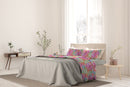 Set Lenzuola con Stampa Sopra Sotto e Federe Spring