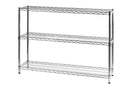 Scaffale in Acciaio Cromato 3 Ripiani Tosini Linea 3X35 - 35x60x90cm\/