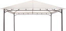 Gazebo da Giardino 3x2 m in Ferro Rodi Ecrù