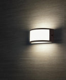 Applique da Esterno a LED 10W a Mezza Luna Sovil Petit Grigio