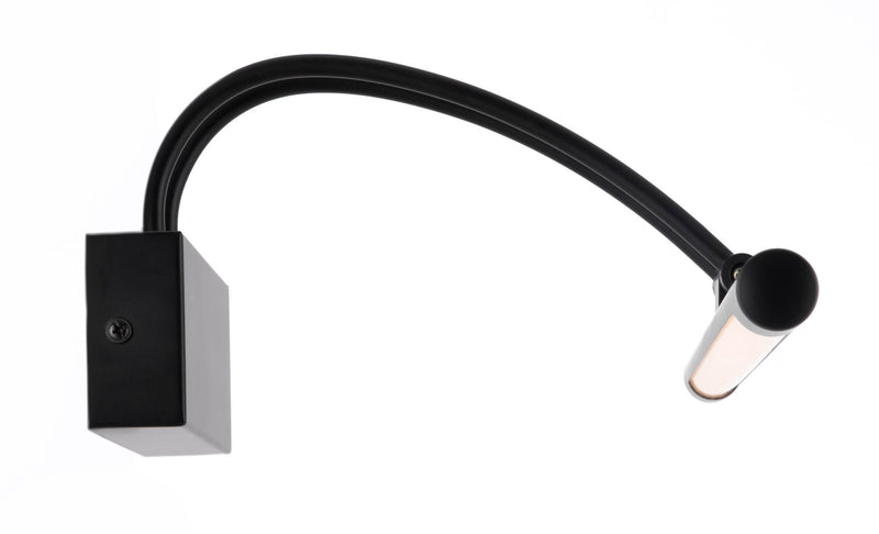 Lampada da parete per quadri Mirror in Metallo Finelli Nero