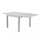 Tavolo Allungabile Hawaii 90/180x90x75 h cm in Alluminio Tortora