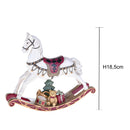 Statuina Cavallo a Dondolo 18,5 cm in Resina