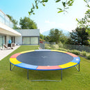 Copertura per Trampolino Elastico Rosso Giallo e Blu Ø244 cm 