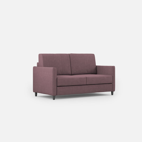 sconto Divano 2 Posti 158x85x85 cm Karay in Tessuto Prugna
