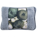 Borsa Acqua Calda Elettrica Scaldamani Ricaricabile Grigio