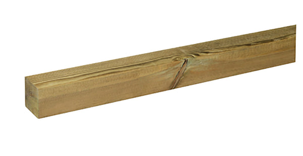 Confezione 4 Pezzi Palo Quadrato 7x7x200 cm in Legno di Pino Impregnato prezzo