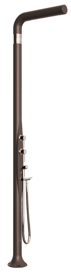 Doccia da Esterno Giardino Miscelatore Deviatore e Doccetta Mobile Arkema Funny Yang Dove Grey sconto