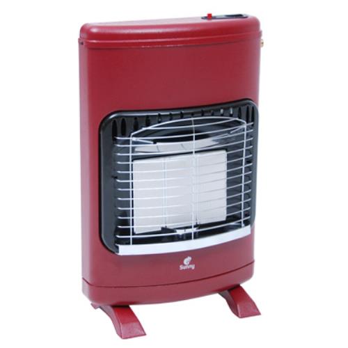 sconto Stufa a Gas Metano Rossa per Interno Infrarossi da Parete Muro o Pavimento