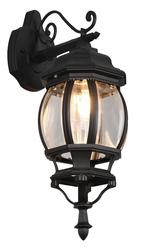 prezzo Applique da Esterno Attacco E27 in Alluminio Nero Opaco