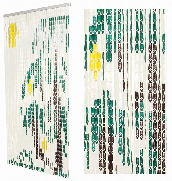 Tenda a Fili per Porta Antimosche 140x240 cm in Plastica Palme Grande acquista