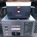 Barbecue Portatile a Carbone Carbonella 42,5x34,7x 23 cm in Metallo Cube Grafite