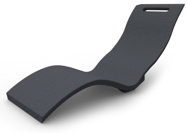 Lettino Chaise Longue da Esterno Giardino Seduta a Terra Arkema Serendipity Grigio Antracite prezzo
