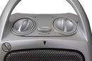 Stufa Elettrica Caldobagno 1500W Qlima EFH1500 Silver